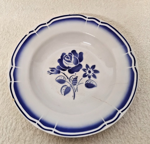 Ancienne assiette creuse - ancienne,