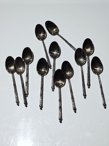 Lot petites cuillères en - de,