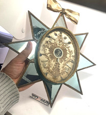 Objet ancien reliquaire christ