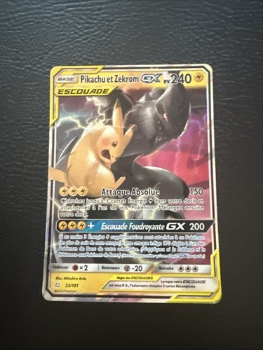 Carte pokémon pikachu - carte,