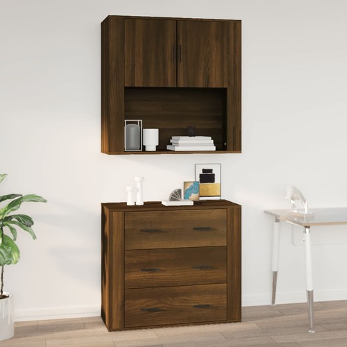 Armoire murale blanc 80x33x80 - armoire,