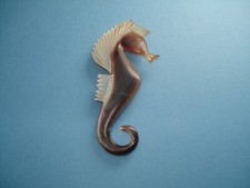 Broche Hippocampe en Nacre -
