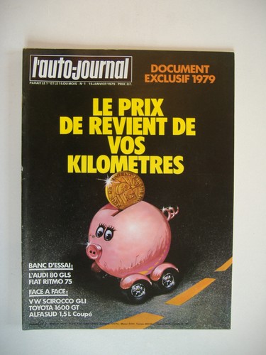 Auto journal 1979 - l'auto, 1/1979