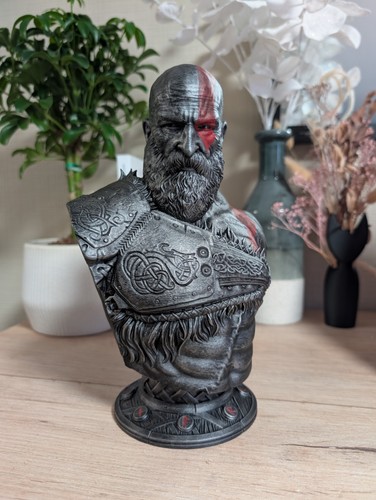 Kratos god war buste 25cm - god,
