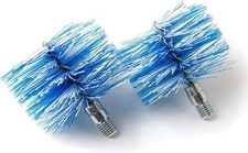 BARETTO - 2 BROSSES Nettoyage Tubes Poêle Pellets (DN 80 100 120) - mod. SCP