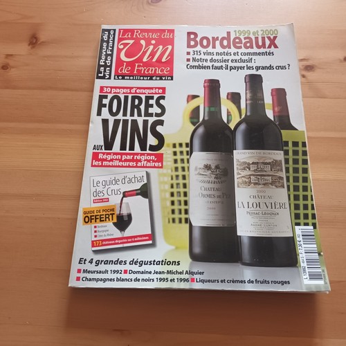 Revue vin de france - du,