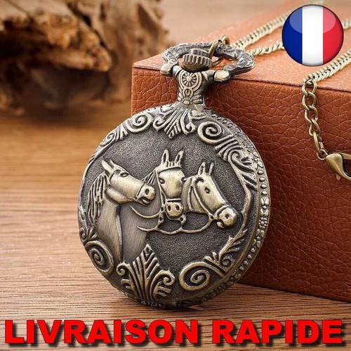 Montre poche vintage cuivre - montre,