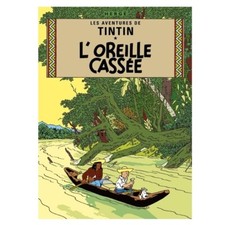 Carte postale album de Tintin
