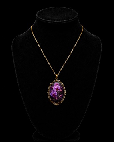 Collier vintage plaqué 18 - plaqué,