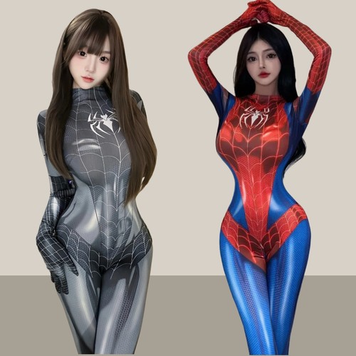 Women spider man zentai suit - zentai,