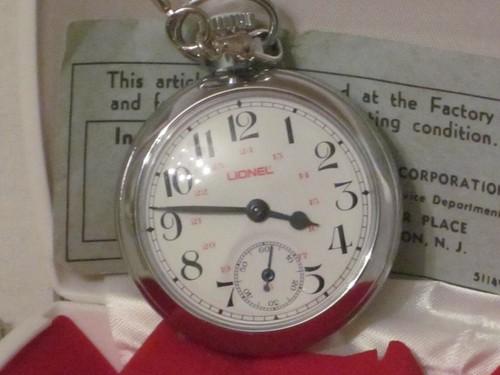Vintage lionel pocket - lionel, watch