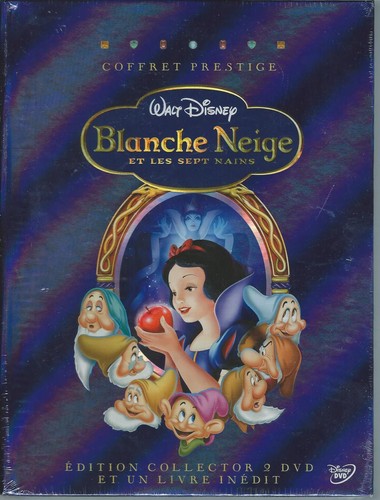 Dvd livre blanche - neige, et