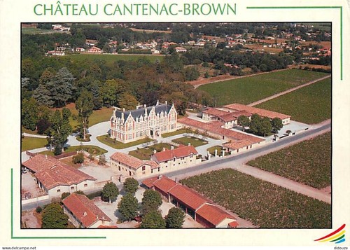Carte postale gironde - carte,