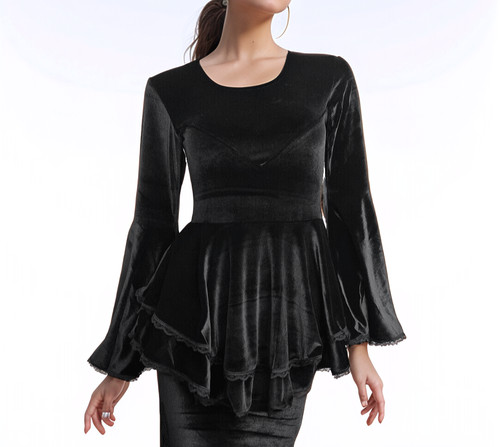 Tunique velours gothique - tunique,