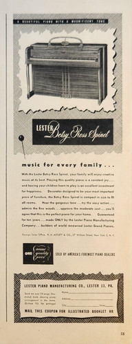 1947 lester betsy ross spinet - lester,