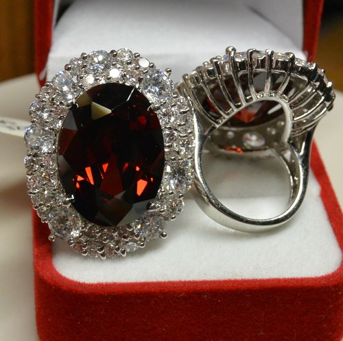 Grosse bague t58 - grosse, ovale