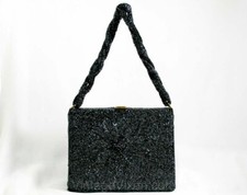 40s Beaded Box Bag - Daisy