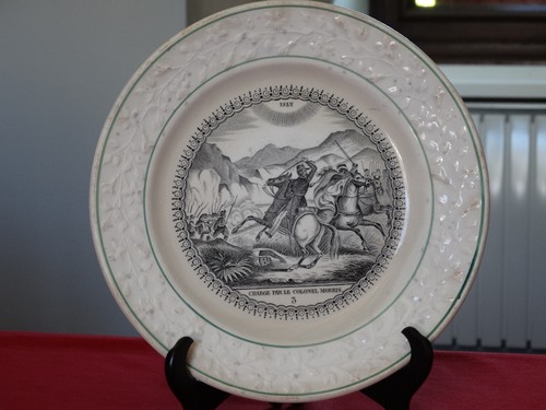 Ancienne assiette parlante - ancienne,