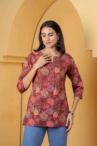 Haut tunique femme indienne