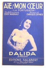 Partition vintage sheet music