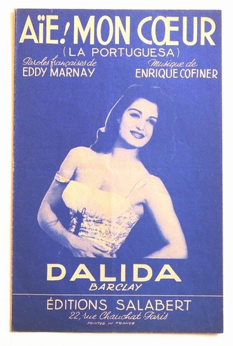 Partition vintage sheet - , music
