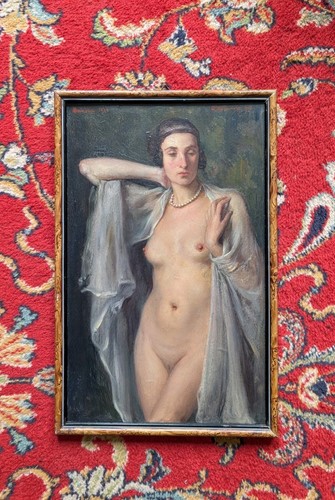 Hsc femme aux perles - nu,