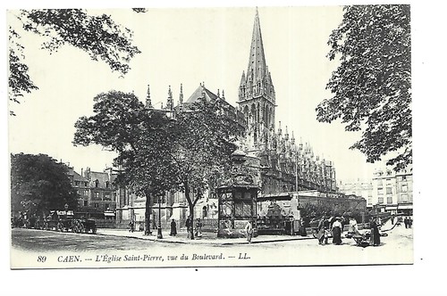 Caen eglise st - caen, pierre