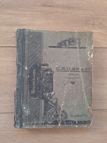 Ancien catalogue fournitures - ancien,
