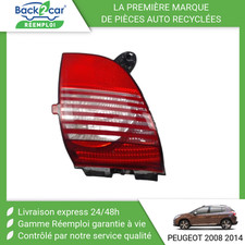 🏆 FEU DE PARE-CHOC ARRIERE DROIT PEUGEOT 2008 Phase 1 2013-... ➤6351GJ