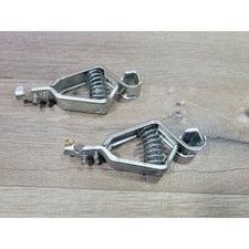 Jeu de 2 Pinces Crocodile 50 A - Cable de demarrage / Chargeur / Poste a souder