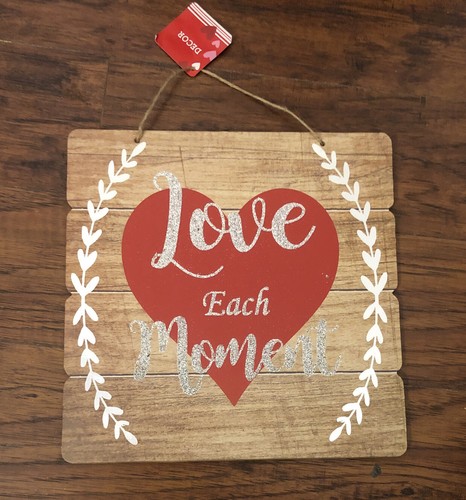 Wood wall art decor - , love