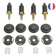 4 VIS et 4 CLIPS FIXATION Cache Moteur HDI pour Fiat DUCATO SCUDO ULYSSE