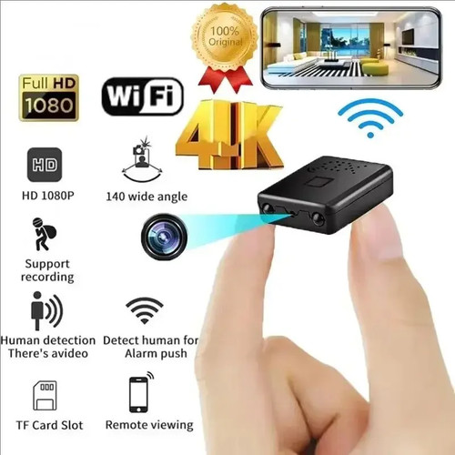 Mini caméra wifi - xd, 4k