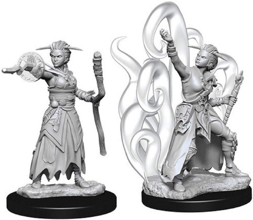 Human female warlock - human,