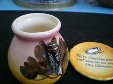 ASSIETTE  POT CERAMIQUE SICARD