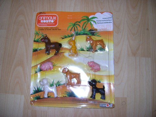 Vintage blister animaux - vintage,