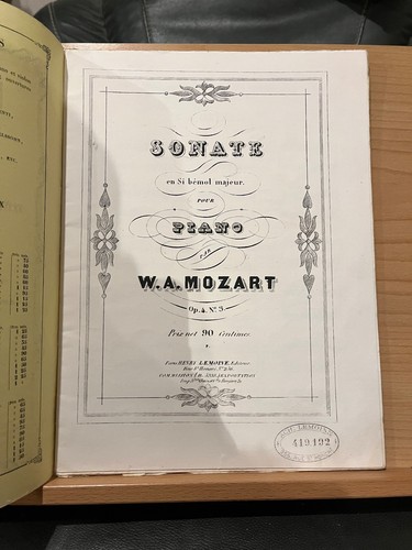 Mozart sonate pour - pour, n°3