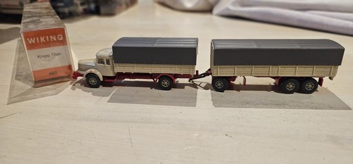 Wiking camion krupp baché - camion,