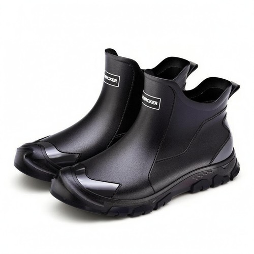 Bottes noires imperméables - noires,