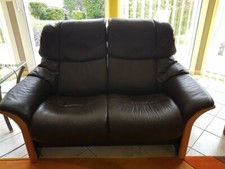 Canapé relax 2 places cuir
