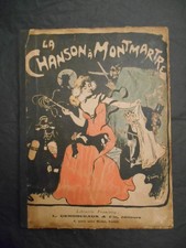 LA CHANSON A MONTMARTRE 1902