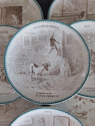 Sarreguemines faience opaque - sarreguemines,faience,