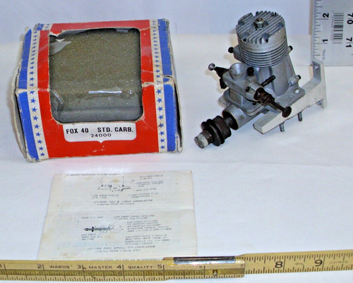Fox engine for gas - 40, rc