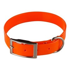 collier biothane® gold 25 mm x 55 cm orange - jokidog
