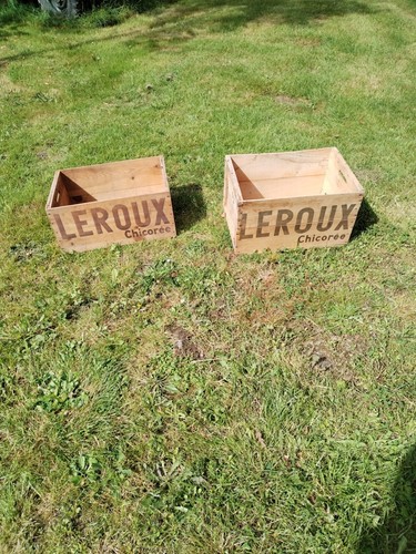 Caisses bois publicitaires - bois,