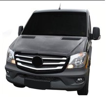 CALANDRE LAMELLES CHROME MERCEDES SPRINTER W906 2013+ INOX