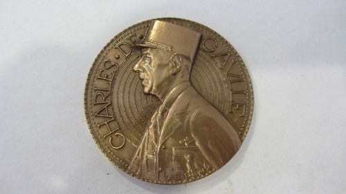 Médaille bronze charles - médaille, de