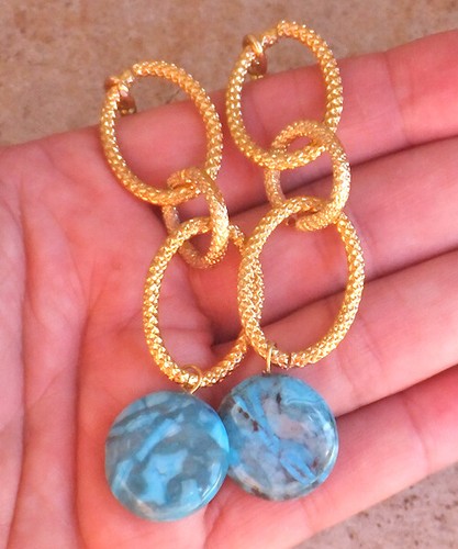 Crazy lace agate turquoise - lace,