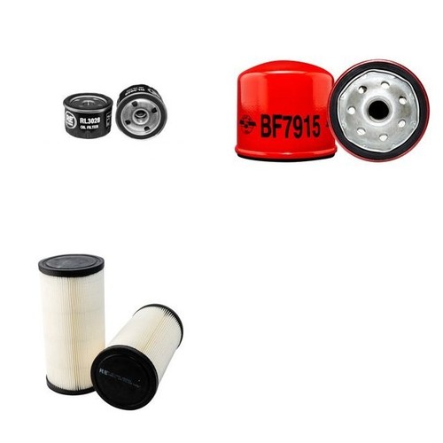 Kit filtre pour jcb groundhog - pour,