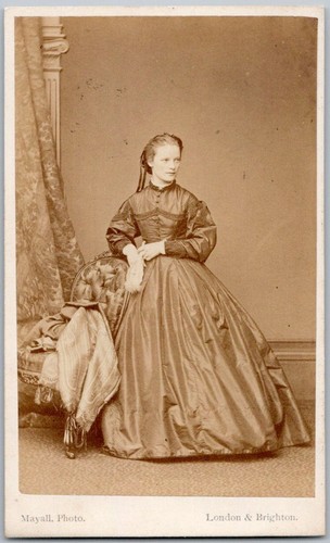 Cdv 1870 jeune lady - 1870,